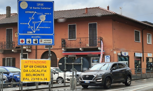 Sp69, chiusura il 6 novembre