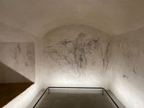Apre la stanza segreta di Michelangelo dove l'artista si nascose