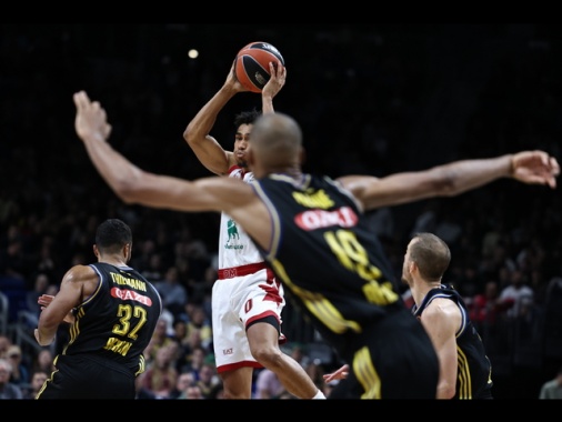 Basket: Eurolega; EA7 Milano - Maccabi Tel Aviv 90-98