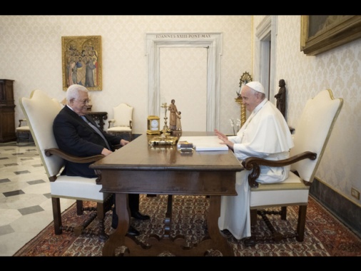 Telefonata tra il Papa e Abu Mazen