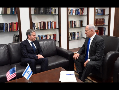 Blinken, con Netanyahu discusso di pause umanitarie a Gaza