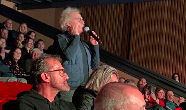 Momenti dell’emozionante show di Fabio Concato al “Pasta” (Red.)