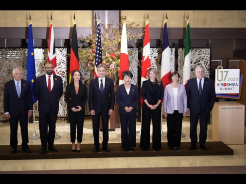 G7, 'lavoriamo a sanzioni per negare fondi ad Hamas'