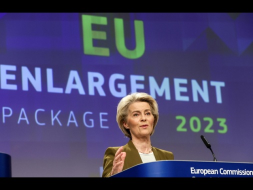 Von der Leyen, l'allargamento è strategia vitale per l'Ue