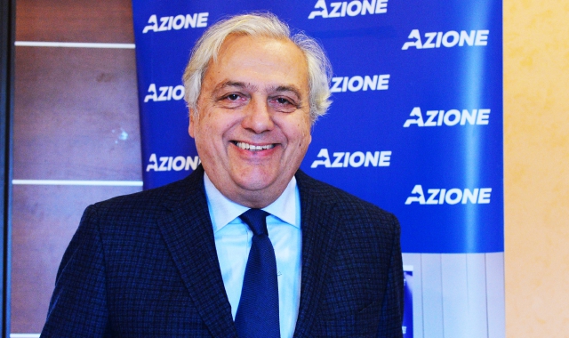 Franco Binaghi, nuovo segretario di Azione (foto Blitz)