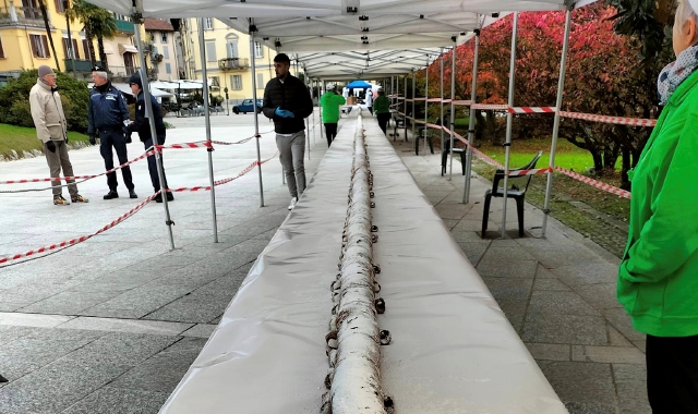 A Verbania il cannolo più lungo del mondo