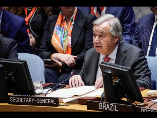 Guterres insiste, 'Israele non protegge i civili a Gaza'