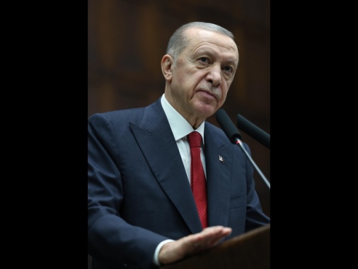 Erdogan a Meloni, 'l'Italia sostenga il cessate il fuoco'