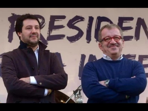 Salvini si commuove ricordando Maroni, 'era il migliore'