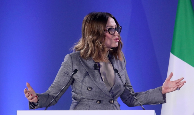 La ministra Daniela Santanché