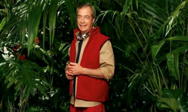 Nigel Farage all’Isola dei Famosi (Foto Archivio)