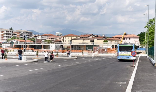 Piazzale Kennedy a Varese (Foto Archivio)