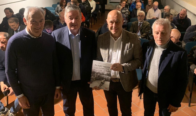 Renzo Oldani, Sergio Gianoli, Michele Marocco e Massimo Parola