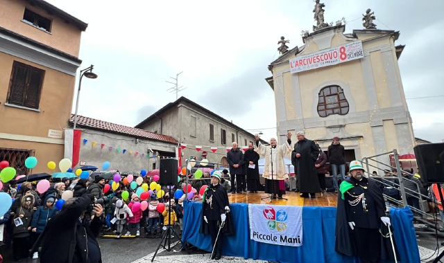 Alla Madonnina in Prato il messaggio di speranza di Delpini