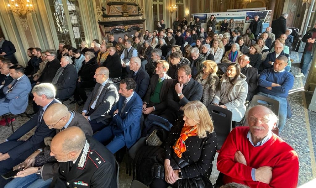 La premiazione a Palazzo Estense  (foto Blitz)