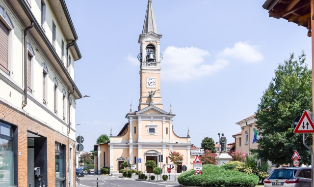 L’intervento è stato eseguito anche a ridosso di piazza Sant’Ilario