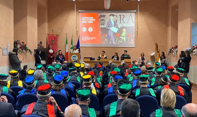 La celebrazione per l’anno accademico all’Insubria (Foto Università dell’Insubria)
