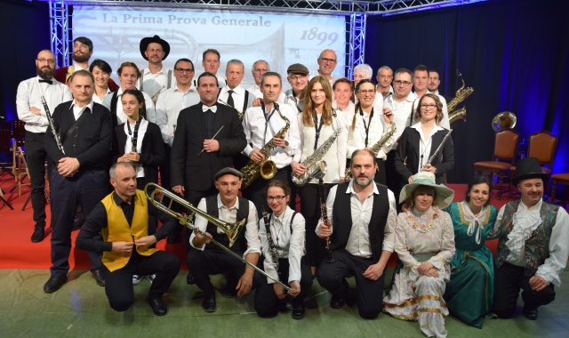Filarmonica di Valsolda al completo (Foto Redazione)