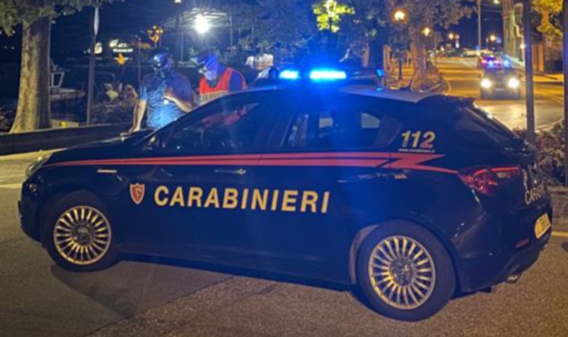 I carabinieri sono intervenuti per fermare la rissa (Foto Archivio)