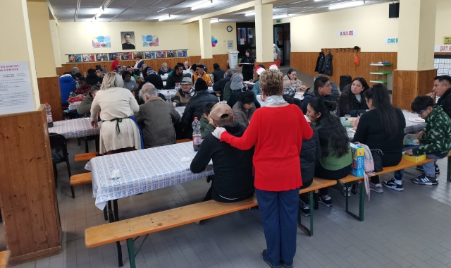 Il pranzo di Natale organizzato da Exodus