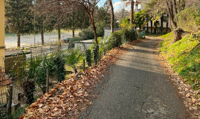 Il sentiero di via Dossi