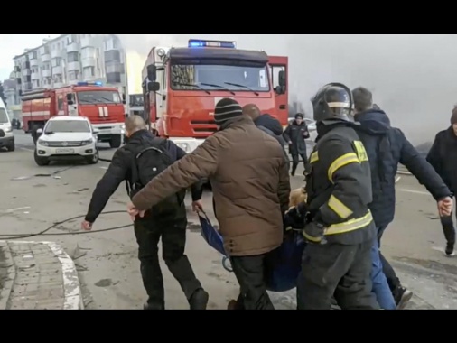 Governatore russo, '24 i morti nell'attacco di ieri a Belgorod'