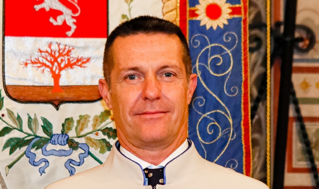 Il nuovo Cavaliere del Carroccio Andrea Monaci (Pubblifoto)