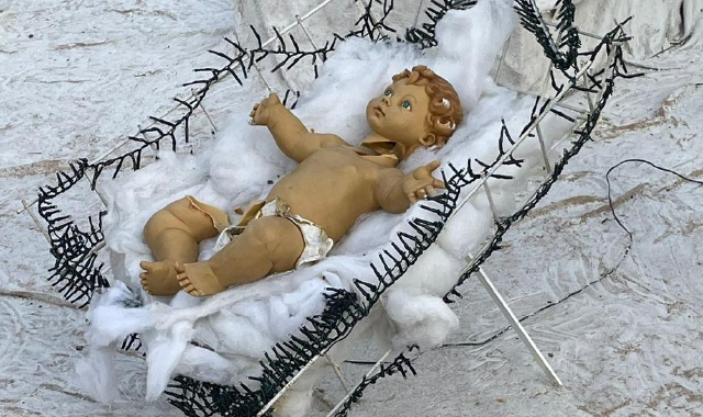 Gesù Bambino fatto a pezzi