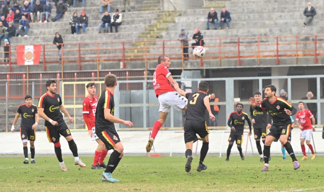Successo del Varese contro il Bra (foto Benvegnù - Blitz)