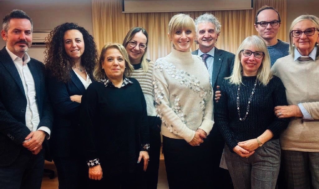 Sarah Leoni con il nuovo consiglio