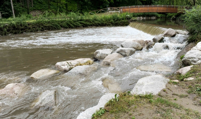 Fiume Olona a Fagnano (Foto Archivio)
