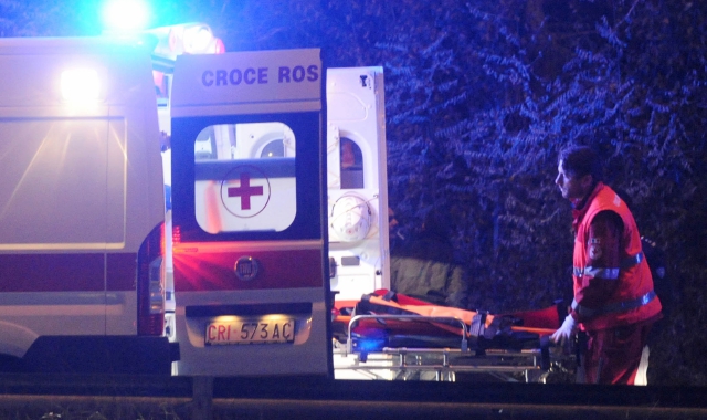 I soccorsi di notte sulla 336 in un incidente avvenuto lo scorso anno