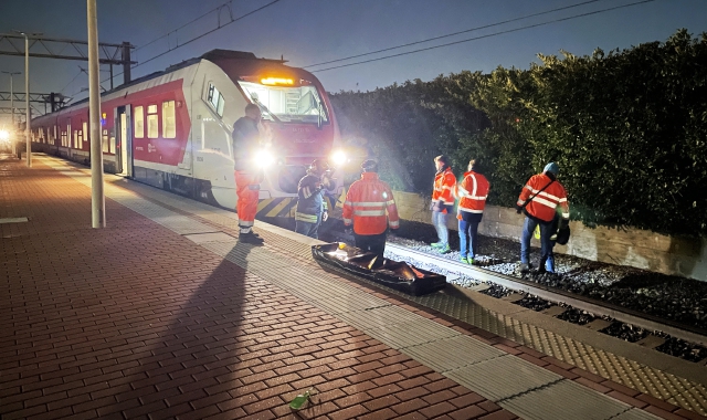 Incidente mortale ieri sera a Saronno (foto Ghiotto - Blitz)