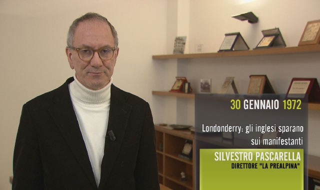 Silvestro Pascarella, direttore de “La Prealpina” ed editorialista della settimana a “Il giorno e la Storia” (Foto Redazione)