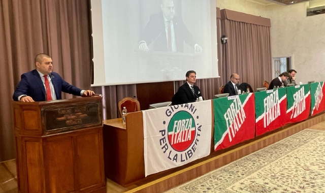 L’intervento del coordinatore regionale Alessandro Forte (foto Angelo Puricelli)
