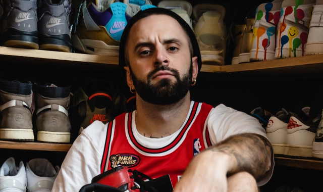 Jacopo De Carli, creatore del marchio DCJ Sneakers (Foto Archivio)