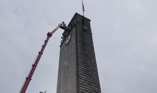 Il cambio nei mesi scorsi dell’impianto sulla Torre civica