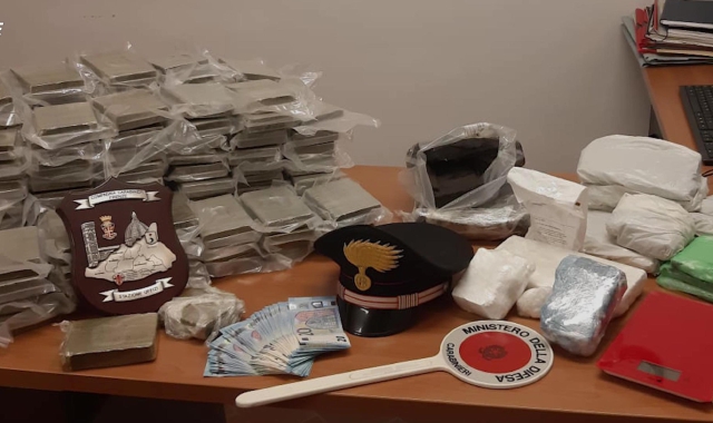 Traffico di droga: 78 arresti