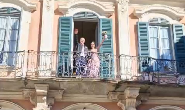 Barbara Bison (Lega) respinge l’idea di portare in Consiglio comunale la scelta se costituirsi  parte civile contro i Do.Ra. dopo il saluto romano al matrimonio a Palazzo Estense: «Decida la giunta, nel caso diremo no» (foto Archivio)