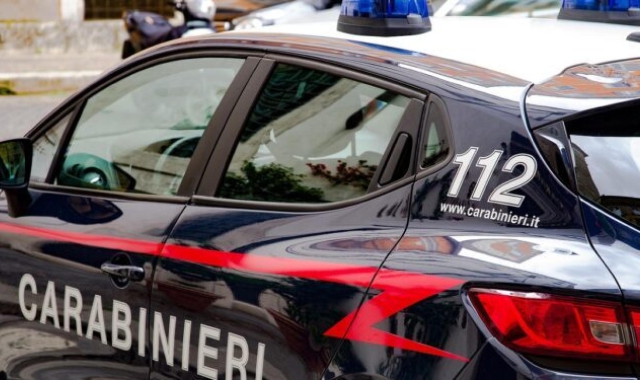I carabinieri sono intervenuti dopo il ritrovamento della ragazza (foto Archivio)