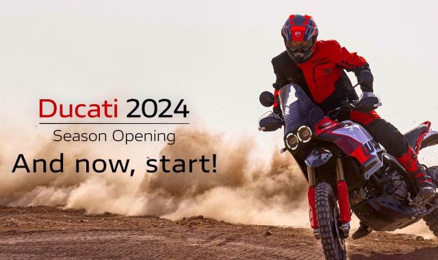 E’ in arrivo l’Open Season 2024 di Ducati
E tu cosa aspetti a salire in sella?
2