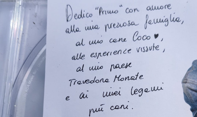 La dedica di Clara a Travedona Monate