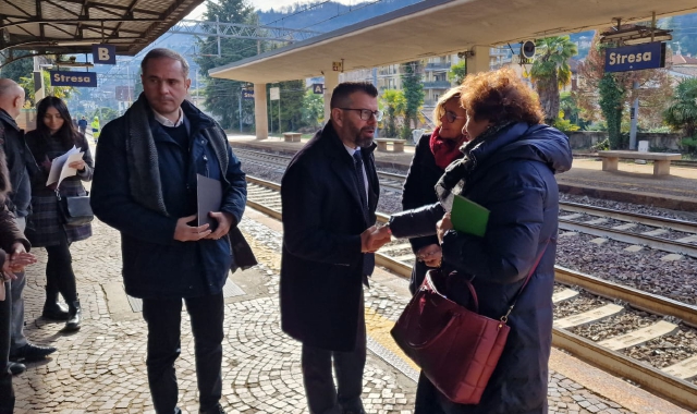 Stazione di Stresa, qualcosa si muove