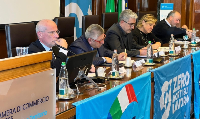 Convegno questa mattina in Camera di Commercio a Varese (foto Benvegnù - Blitz)