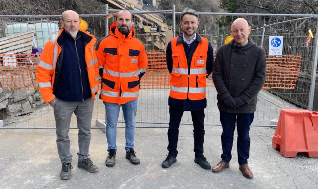 Porto Valtravaglia, avanti col cantiere Alfa: a fine aprile 3 chilometri di tubazioni