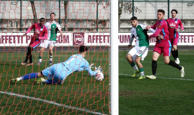 La Castellanzese sconfitta dal Desenzano Foto Massarutto