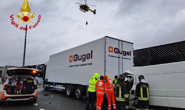 I soccorsi sull’autostrada A4