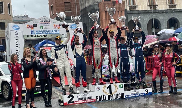 Il Rally dei Laghi incorona il suo re: è Andrea Crugnola