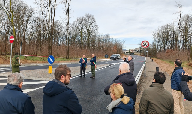 L’inaugurazione del nuovo collegamento