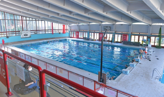 La piscina di via Copelli